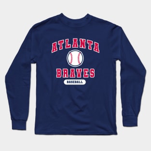 Atlanta Braves Baseball Long Sleeve T-Shirt